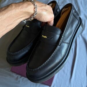 Dr. Marten’s Penton Classic Calf Leather Loafers - Made in England - Black